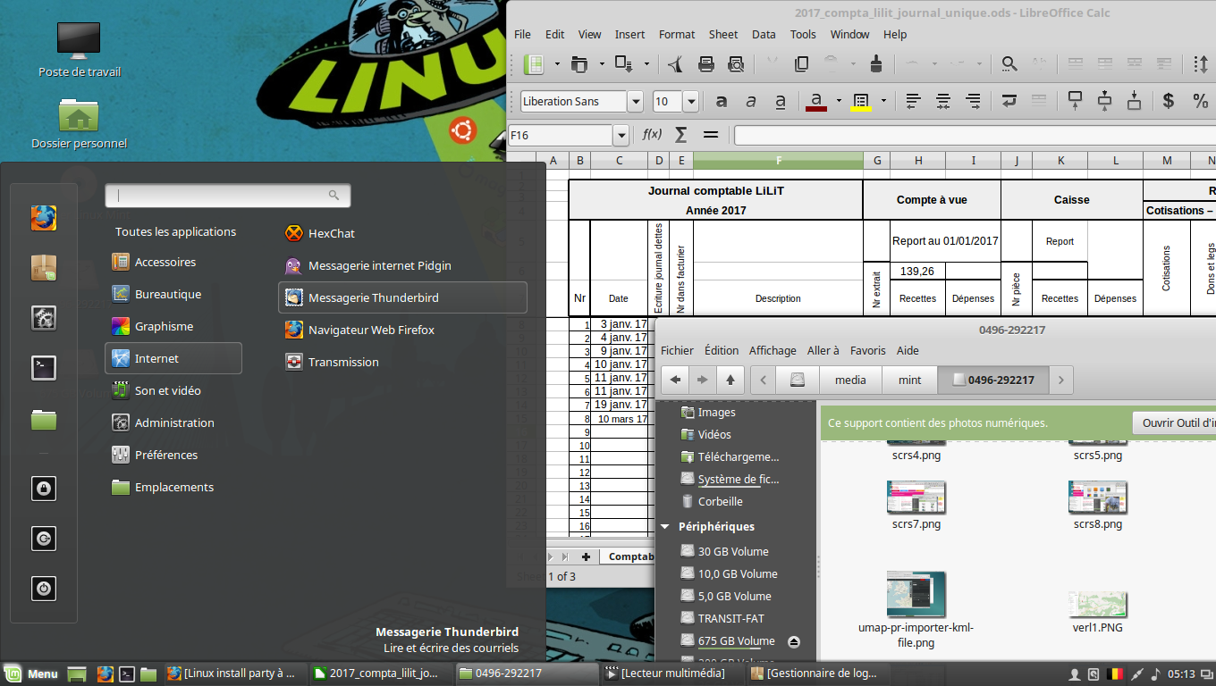 LinuxMint screenshot
